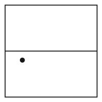 Tischtennisball übers Netz