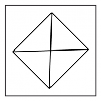 Pyramide von oben