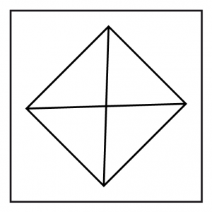 Pyramide von oben