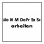 Unter Tage arbeiten