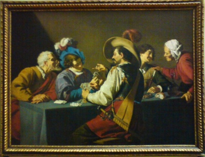 Theodoor Rombouts, Kartenspieler, Antwerpen 1637